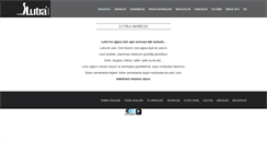 Desktop Screenshot of lutra.com.tr